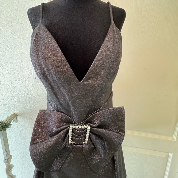 NWT RAMY BROOK Sz 6 Ana Metallic Mini Dress ($495) - Picture 7 of 14